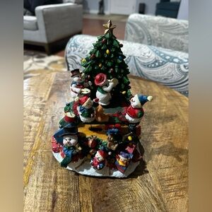 Christmas decor with music